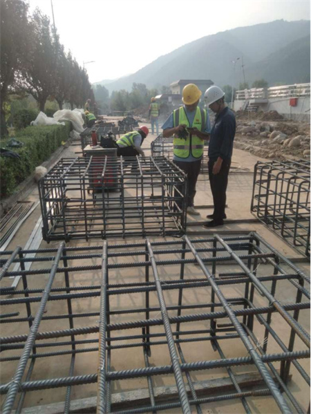 寶雞斜峪關獨立基礎鋼筋綁扎